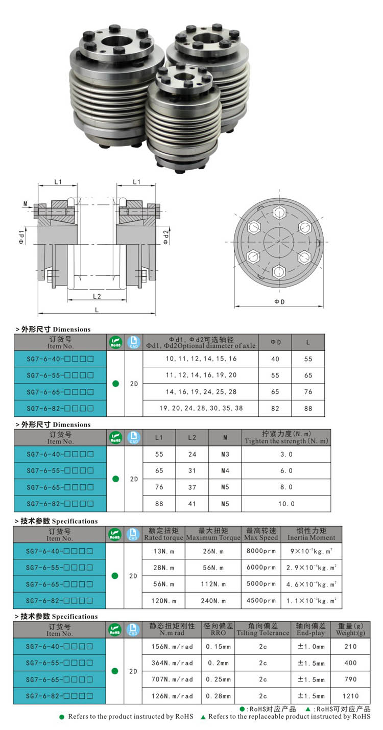 SG7-6 尺寸