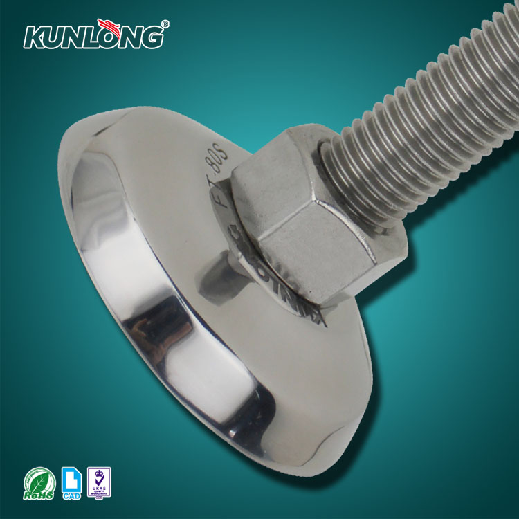 FT-80S KUNLONG قدم مقاومة للاهتزاز قابلة للتعديل