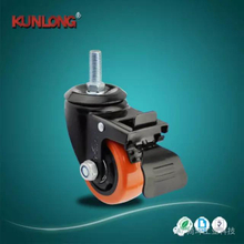 SK6-ZZ75108S KUNLONG مع عجلة دوارة بفرامل دوارة