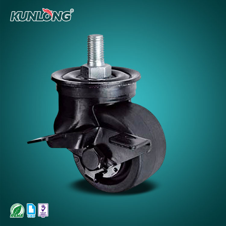SK6-UC75105S KUNLONG للخدمة الشاقة مع عجلة الفرامل المذرة