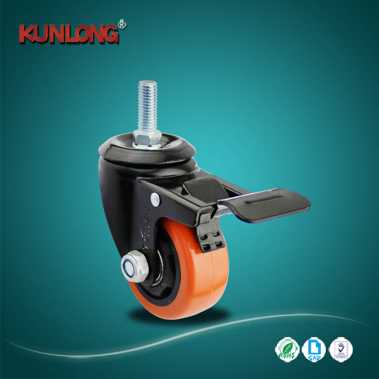 SK6-ZZ75108S KUNLONG مع عجلة دوارة بفرامل دوارة