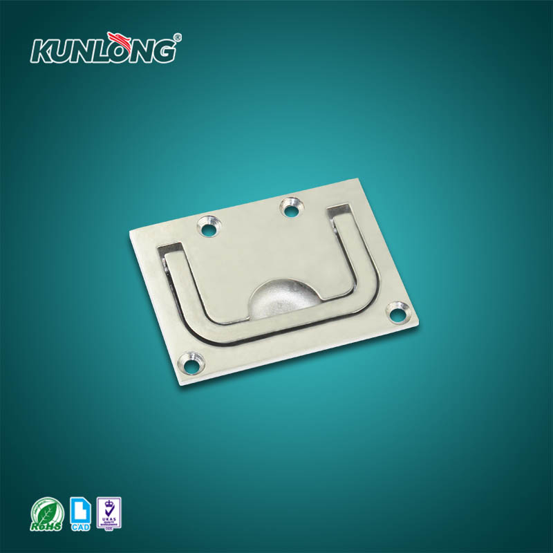 SK4-9003 KUNLONG الفولاذ المقاوم للصدأ ختم مقبض شقة