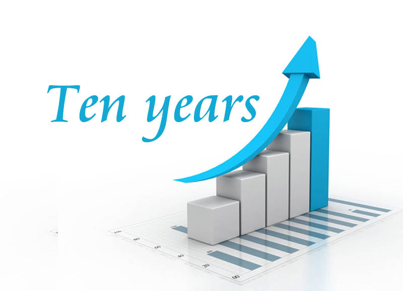 عشر سنوات